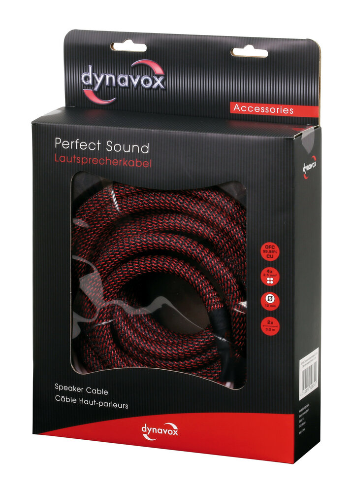 Audio Dynavox perfect sound luidsprekerkabel 2x2m