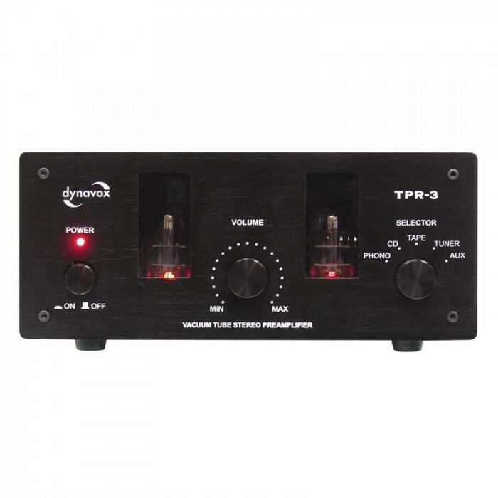 Audio Dynavox buizenvoorversterker TPR3 zwart