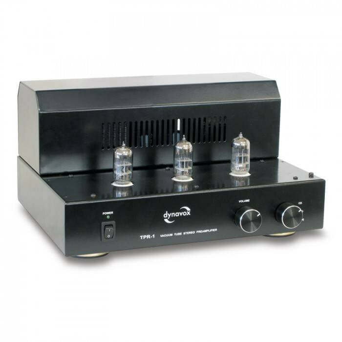 Audio Dynavox Buizen voorversterker TPR1 zwart