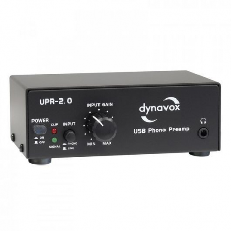 Audio Dynavox Dynavox Phono voorversterker UPR 2.0 zwart