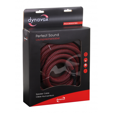 leg uit ui Uitbreiden Audio Dynavox perfect sound luidsprekerkabel 2x2m | 4250019128332 | Dynavox  Shop